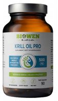 Biowen Krill Oil Pro Olej z kryla DHA EPA serce ciśnienie 90 kapsułek