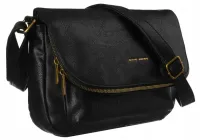 torba z eko skóry david jones czarny