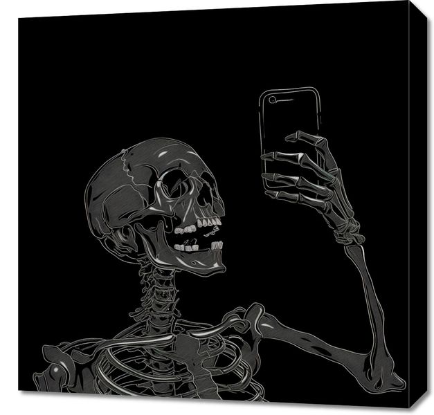 Obraz 60x60cm Selfie Poza Czasem zdjęcie 1
