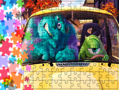 Puzzle tradycyjne Potwory i Spółka