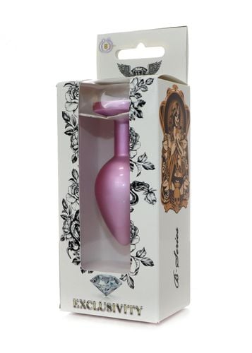 plug jewellery pearl pink plug  clear m na Arena.pl