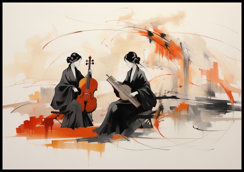 Plakat 100x70cm Harmonia Ciszy zdjęcie 2