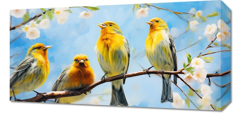 Obraz 60x30cm Wiosenne Pogwizdy zdjęcie 1