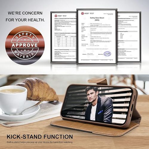 Etui iPhone 11 skóra ekologiczna z płótna na Arena.pl