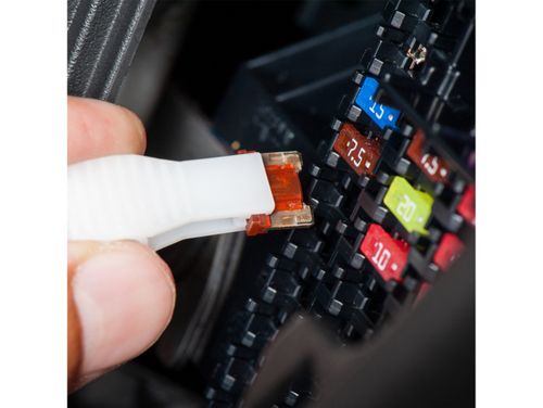 Próbnik miernik napięcia 130mm śrubokręt 6-24v + bezpieczniki zestaw na Arena.pl