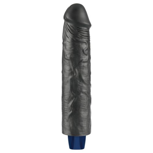 9.5" real softee rechargeable tpe vibrating dildo(black na Arena.pl