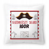Poduszka Dla Igora Na Urodziny Ze Zdjęciem Na Prezent Biała 40X40 Cm
