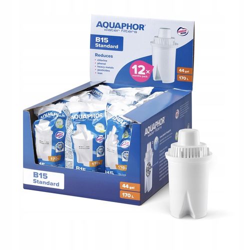 Wkład filtrujący do dzbanka Aquaphor B15 Standard 12 szt. na Arena.pl