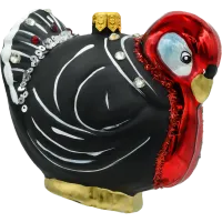 Bombka choinkowa szklana: Indyk