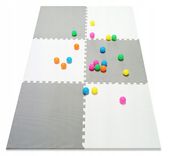 Mata piankowa duża puzzle piankowe duże edukacyjna 180x120cm 6szt gruba