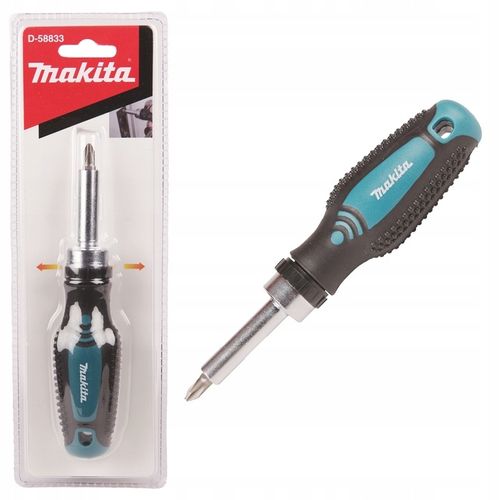 Makita Wkrętak z grzechotką D-58833 MAKITA PH2 + GRATIS Dodatkowy bit PZ2 na Arena.pl