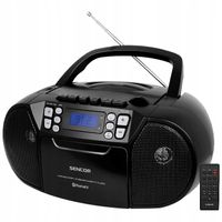 Radiomagnetofon CD Sencor SPT 3907 B kasety MP3 Bluetooth USB AUX