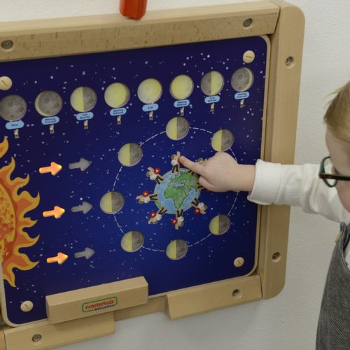 MASTERKIDZ Tablica Edukacyjna Fazy Księżyca na Arena.pl