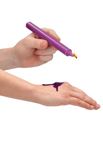 teasing wax candles large 4-pack mixed color - wielokolorowy na Arena.pl