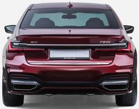 BMW 7er G11 2015+ Listwa CHROM na Klapę Tuning