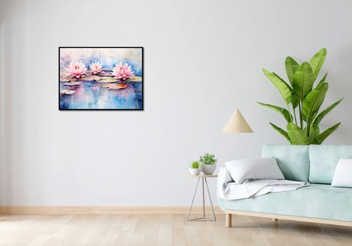 Plakat 80x60cm Spokojne Odbicia na Arena.pl
