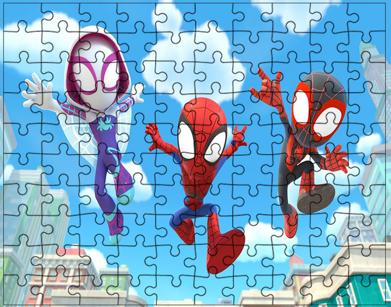 Puzzle Spidey i Przyjaciele zdjęcie 1