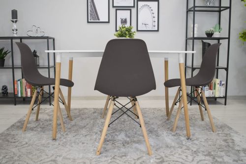 Krzesło OSAKA kawa / nogi naturalne x 1 na Arena.pl