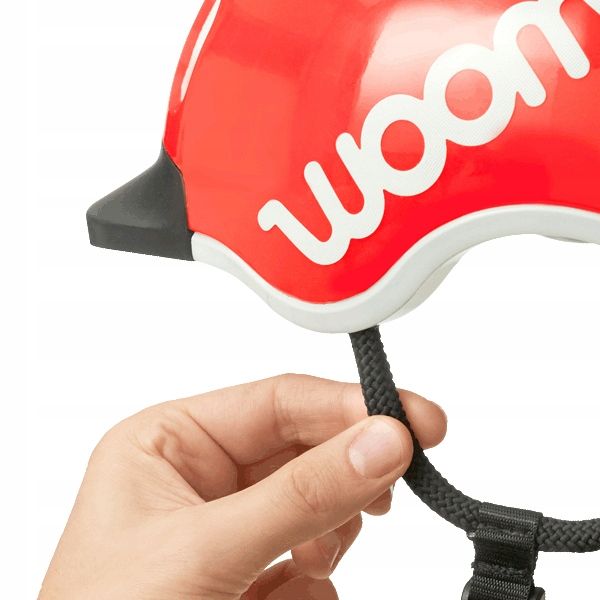 Dziecięcy kask rowerowy Woom / fioletowy XS zdjęcie 8