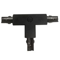 Łącznik szynowy T-kształtny 8070 Zumaline 3-obwodowy czarny