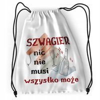 Plecak Dla Bratanka Szwagra Szkolny Worek Torba Z Nadrukiem Ze Zdjęciem