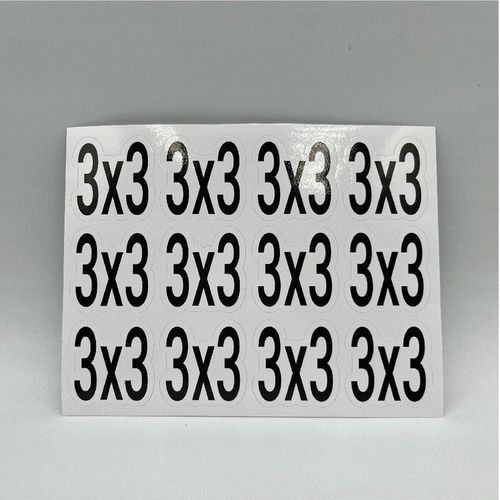 Naklejki z logo własnym nadrukiem WODOODPORNE na Arena.pl