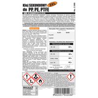 KLEJ DO PP PE Z PRIMEREM 4G+4ML ŻEL - TQ C-086