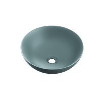 Luqa umywalka nablatowa 40 cm okrągła, mint blue mat