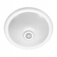 Plafon z CZUJNIKIEM RUCHU I ZMIERZCHU LED na Żarówkę 2x E27 Lampa Sufitowa