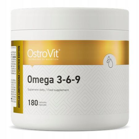 OSTROVIT OMEGA 3-6-9 180 KAPSUŁEK na Arena.pl