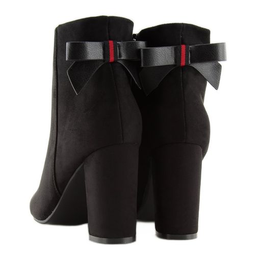 Botki na obcasie czarne E5120 Black r.37 na Arena.pl