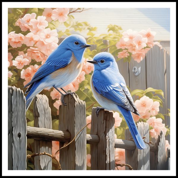 Plakat 80x80cm Wiosna u Bram zdjęcie 3