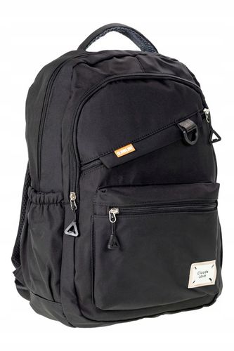 PLECAK damski męski SZKOŁA 25L LEKKI PODRÓŻNY TURYSTYCZNY czarny POJEMNY na Arena.pl