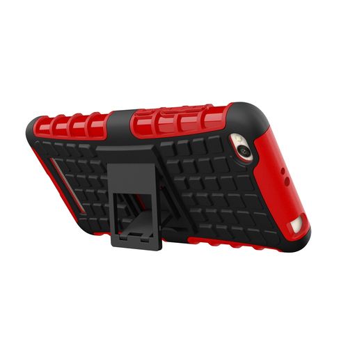 Pancerne etui Kickstand Xiaomi Redmi 4A czerwone na Arena.pl