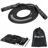 SKAKANKA BOKSERSKA CROSSFIT ALUMINIOWA REGULOWANA Z ŁOŻYSKAMI