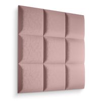 PANELE TAPICEROWANE ŚCIENNE WEZGŁOWIE 3D 30cm x 30cm