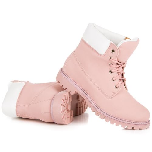 Różowe traperki r.36 na Arena.pl