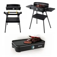 GRILL ELEKTRYCZNY BALKONOWY TARASOWY OGRODOWY DOMOWY STOJĄCY STOŁOWY MOCNY