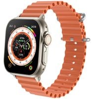 smartwatch męski rubicon rncf17 tytan/orange smarub269