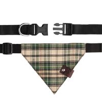 modna obroża dla psa z bandaną petsome rozmiar l 13pk6l