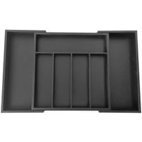 wkład bambusowy do szuflady kinghoff kh-1745 czarny