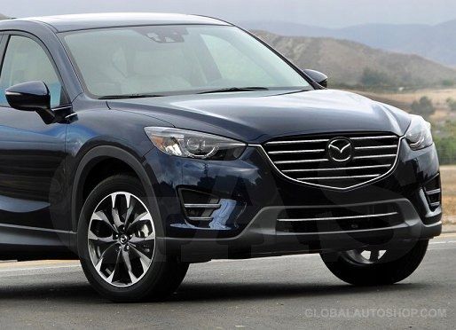 Mazda CX-5 -Chromowane Listwy Grill Chrom Atrapy Zderzaka Tuning zdjęcie 1