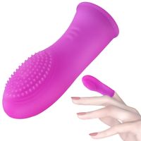 NAKŁADKA NA PALEC DO MASAŻU ZAKAMARKÓW MIŁOŚCI Fioletowy