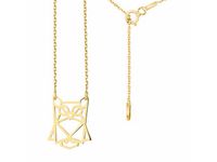 Pozłacany srebrny naszyjnik gwiazd celebrytka origami ptaszek ptak sowa sówka srebro 925 G0110N_G