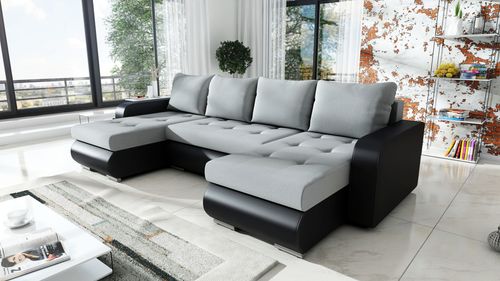 Narożnik Davos U na sprężynach, rozkładany na Arena.pl