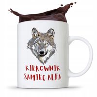 Kubek Prezent Dla Kierownika Kierownik Samiec Alfa Z Nadrukiem Ze Zdjęciem