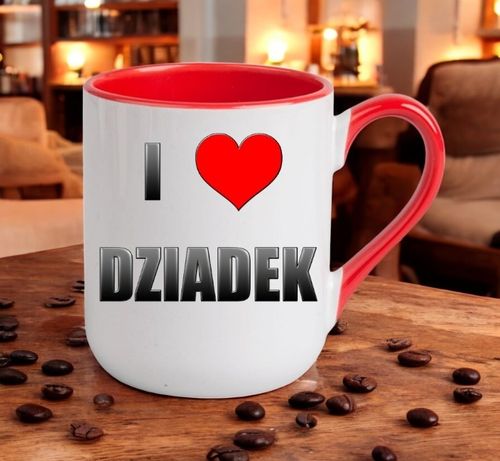 KUBEK Z NADRUKIEM ŚMIESZNY PREZENT DZIEŃ DZIADKA URODZINY IMIENINY DZIADEK na Arena.pl