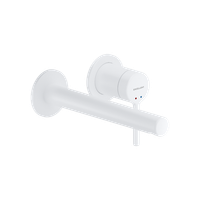 PI bateria umywalkowa podtynkowa komplet, biały mat