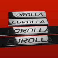 Listwa progowa TOYOTA COROLLA E14 Stal nierdzewna 304 połysk 4szt