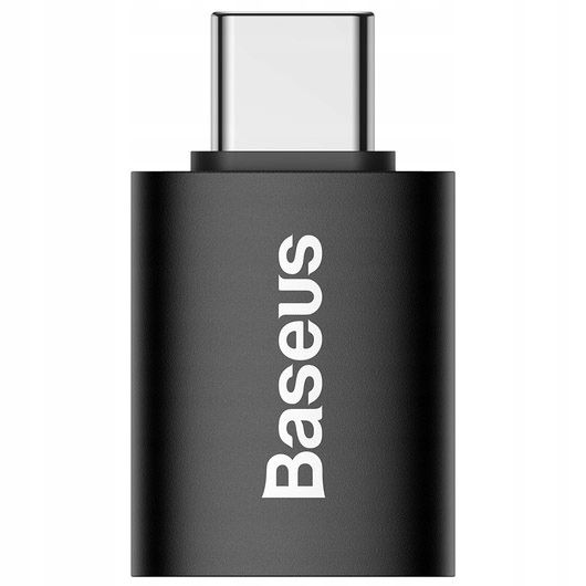 Baseus mini przejściówka, adapter USB-C na USB-A zdjęcie 6